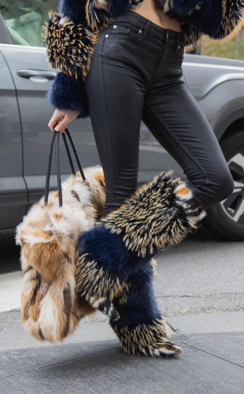 UPENDO-NAVYMULTI STILETTO BOOT